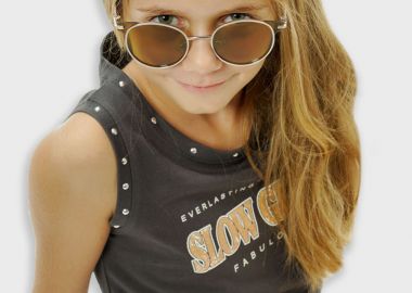 Μπλούζα με τύπωμα για κορίτσι | ΑΝΘΡΑΚΙ - Energiers - 